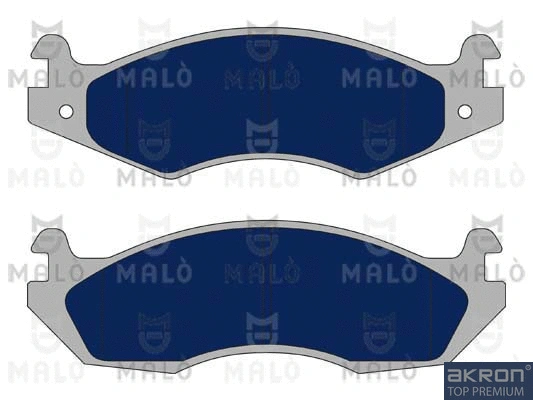 1050857 MALO Комплект тормозных колодок, дисковый тормоз (фото 1)