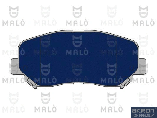 1050942 MALO Комплект тормозных колодок, дисковый тормоз (фото 1)