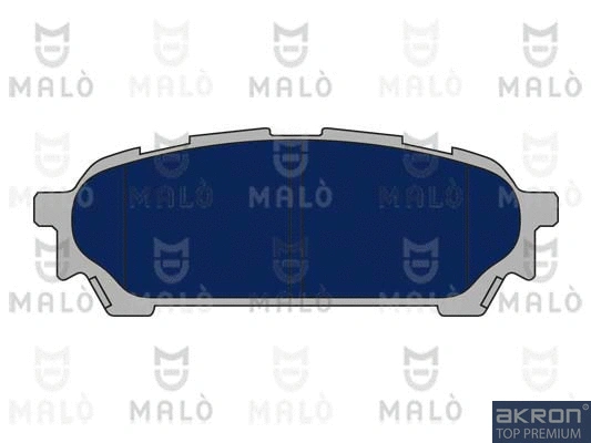 1051004 MALO Комплект тормозных колодок, дисковый тормоз (фото 1)
