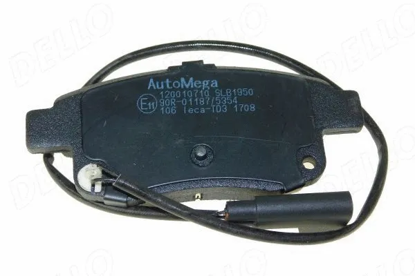 120010710 AUTOMEGA Комплект тормозных колодок, дисковый тормоз (фото 2)