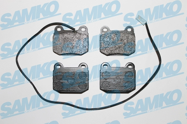 5SP022 SAMKO Комплект тормозных колодок, дисковый тормоз (фото 1)