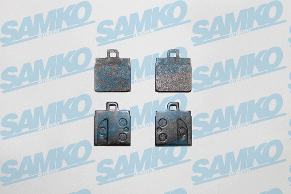 5SP029 SAMKO Комплект тормозных колодок, дисковый тормоз (фото 1)