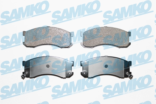5SP041 SAMKO Комплект тормозных колодок, дисковый тормоз (фото 1)