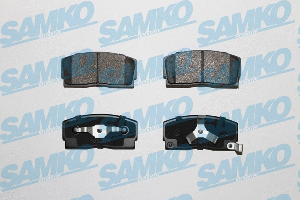 5SP055 SAMKO Комплект тормозных колодок, дисковый тормоз (фото 1)