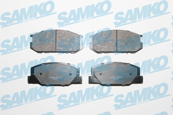 5SP064 SAMKO Комплект тормозных колодок, дисковый тормоз (фото 1)