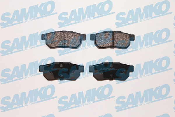 5SP072 SAMKO Комплект тормозных колодок, дисковый тормоз (фото 1)