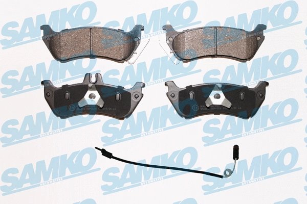 5SP1000A SAMKO Комплект тормозных колодок, дисковый тормоз (фото 1)