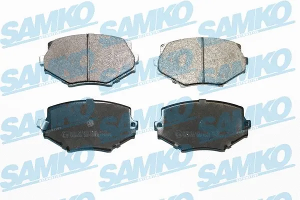 5SP1043 SAMKO Комплект тормозных колодок, дисковый тормоз (фото 1)