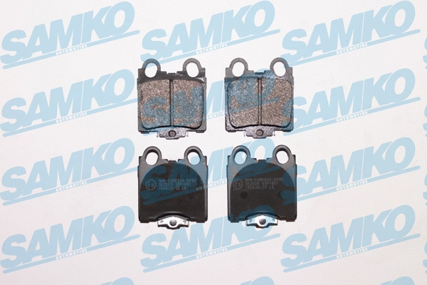 5SP1051 SAMKO Комплект тормозных колодок, дисковый тормоз (фото 1)