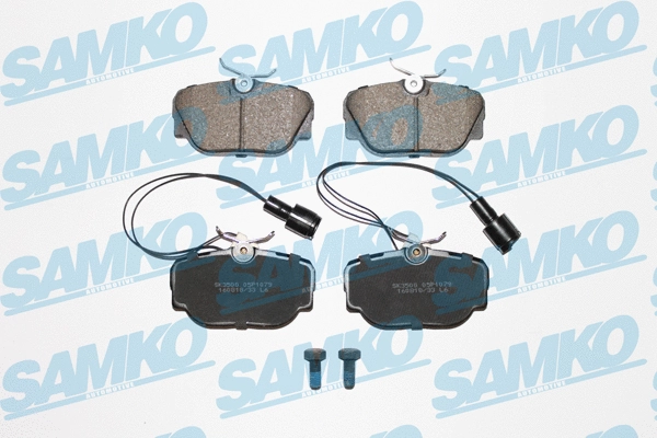 5SP1079 SAMKO Комплект тормозных колодок, дисковый тормоз (фото 1)