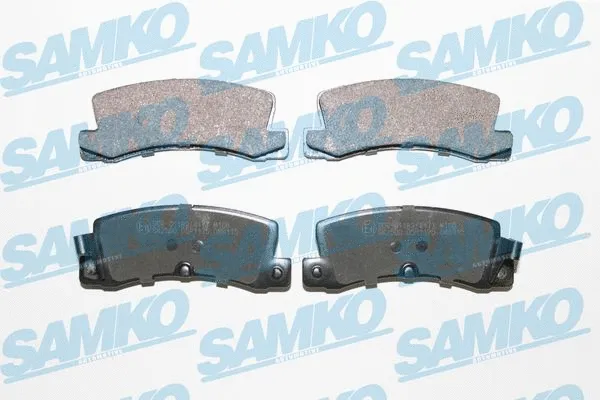 5SP1125 SAMKO Комплект тормозных колодок, дисковый тормоз (фото 1)