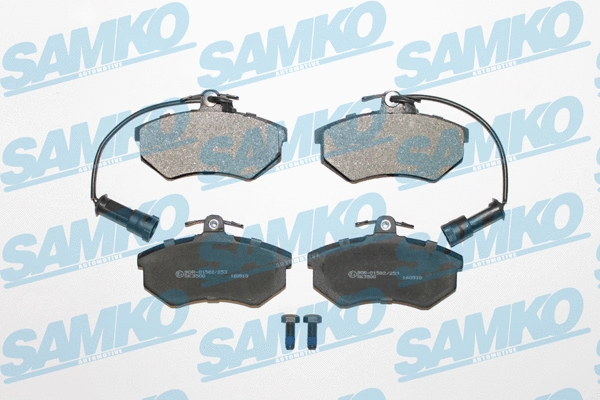 5SP1137 SAMKO Комплект тормозных колодок, дисковый тормоз (фото 1)