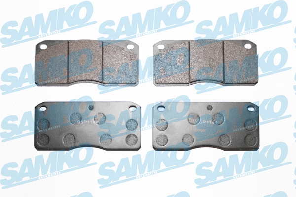 5SP1144 SAMKO Комплект тормозных колодок, дисковый тормоз (фото 1)