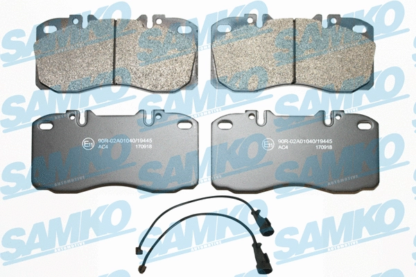 5SP1164A SAMKO Комплект тормозных колодок, дисковый тормоз (фото 1)