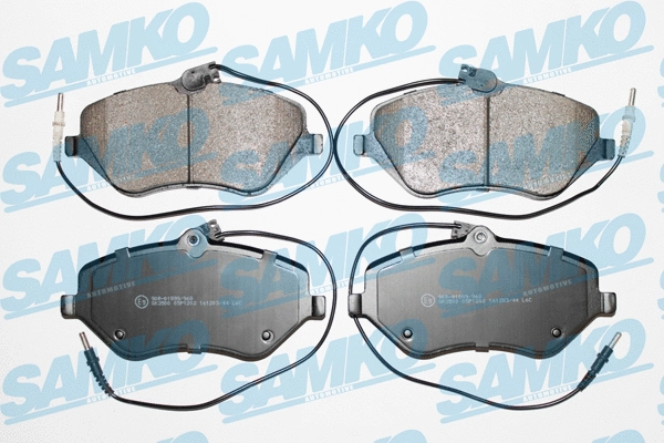 5SP1202 SAMKO Комплект тормозных колодок, дисковый тормоз (фото 1)