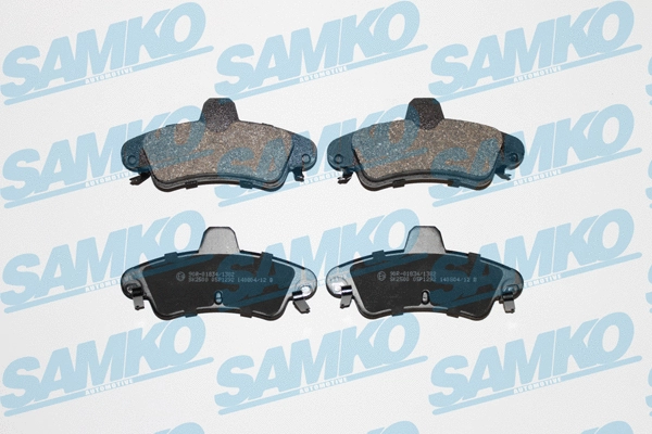 5SP1292 SAMKO Комплект тормозных колодок, дисковый тормоз (фото 1)