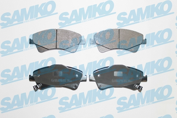 5SP1313 SAMKO Комплект тормозных колодок, дисковый тормоз (фото 1)