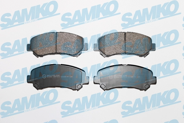 5SP1314 SAMKO Комплект тормозных колодок, дисковый тормоз (фото 1)