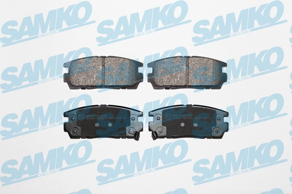 5SP1323 SAMKO Комплект тормозных колодок, дисковый тормоз (фото 1)
