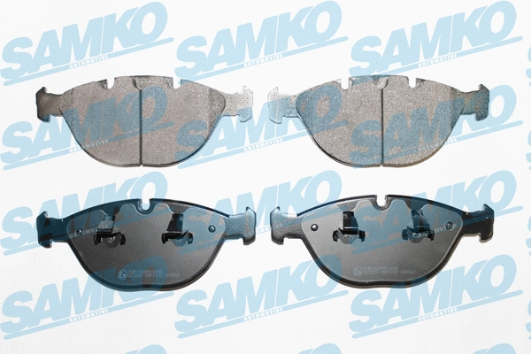 5SP1330 SAMKO Комплект тормозных колодок, дисковый тормоз (фото 1)