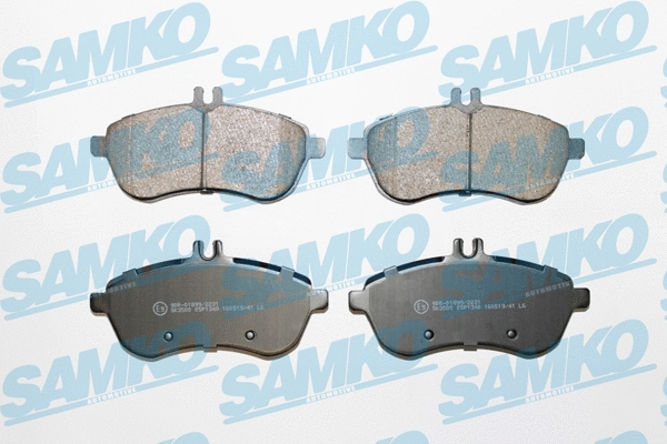 5SP1340 SAMKO Комплект тормозных колодок, дисковый тормоз (фото 1)