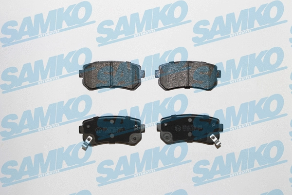 5SP1344 SAMKO Комплект тормозных колодок, дисковый тормоз (фото 1)