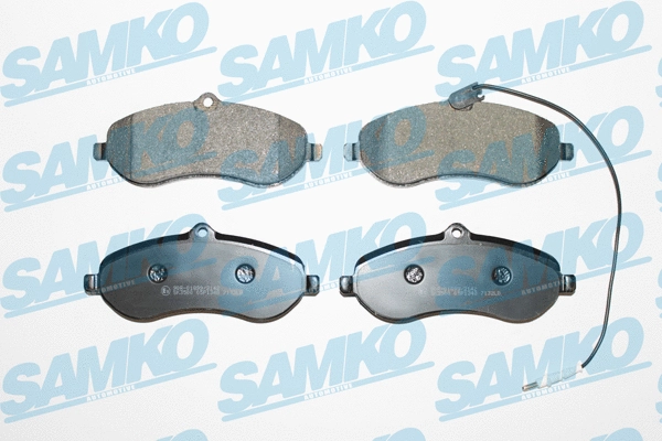 5SP1348 SAMKO Комплект тормозных колодок, дисковый тормоз (фото 1)