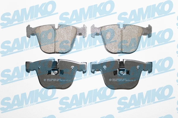 5SP1367 SAMKO Комплект тормозных колодок, дисковый тормоз (фото 1)