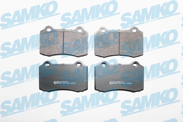 5SP1426 SAMKO Комплект тормозных колодок, дисковый тормоз (фото 1)