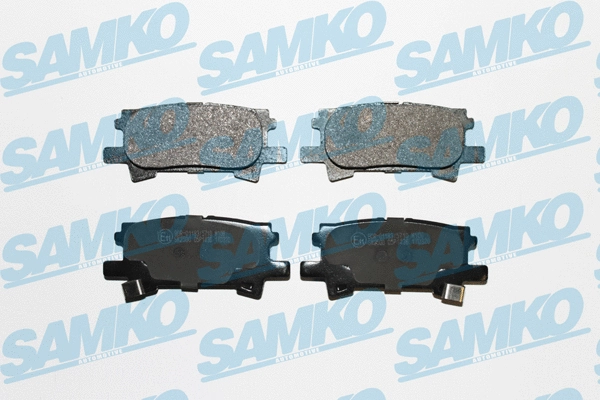5SP1436 SAMKO Комплект тормозных колодок, дисковый тормоз (фото 1)