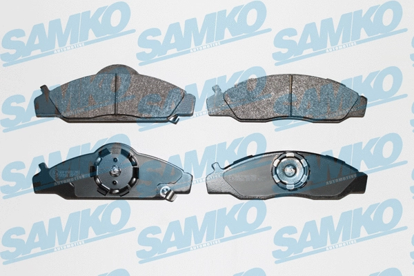 5SP1437 SAMKO Комплект тормозных колодок, дисковый тормоз (фото 1)