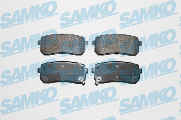 5SP1450 SAMKO Комплект тормозных колодок, дисковый тормоз (фото 1)