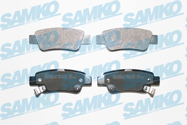 5SP1455 SAMKO Комплект тормозных колодок, дисковый тормоз (фото 1)