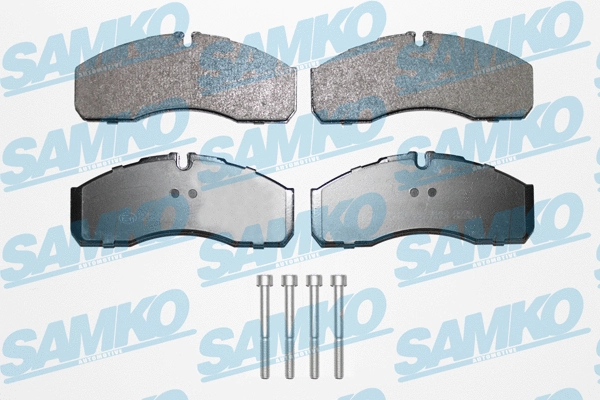 5SP1462 SAMKO Комплект тормозных колодок, дисковый тормоз (фото 1)