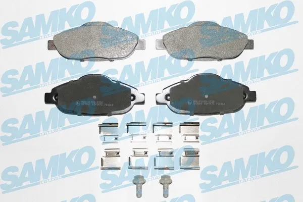 5SP1471K SAMKO Комплект тормозных колодок, дисковый тормоз (фото 1)