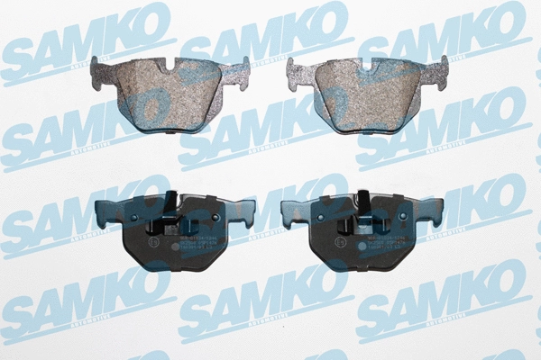 5SP1476 SAMKO Комплект тормозных колодок, дисковый тормоз (фото 1)