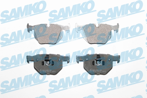 5SP1477 SAMKO Комплект тормозных колодок, дисковый тормоз (фото 1)