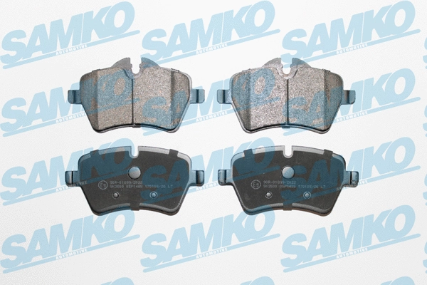 5SP1485 SAMKO Комплект тормозных колодок, дисковый тормоз (фото 1)