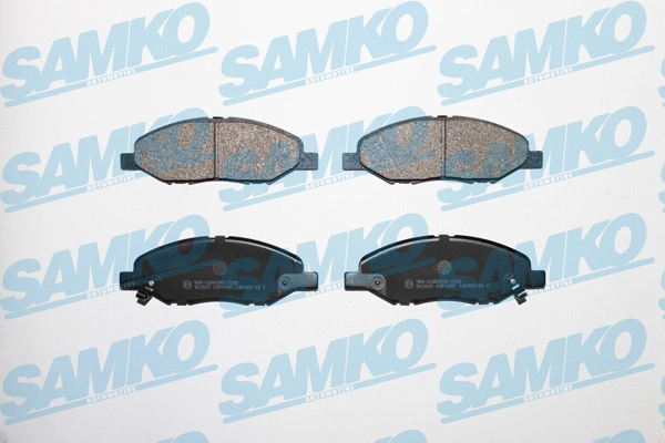 5SP1497 SAMKO Комплект тормозных колодок, дисковый тормоз (фото 1)