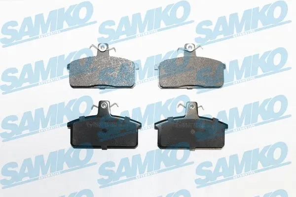 5SP1498 SAMKO Комплект тормозных колодок, дисковый тормоз (фото 1)