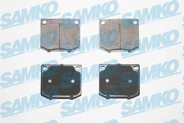 5SP150 SAMKO Комплект тормозных колодок, дисковый тормоз (фото 1)