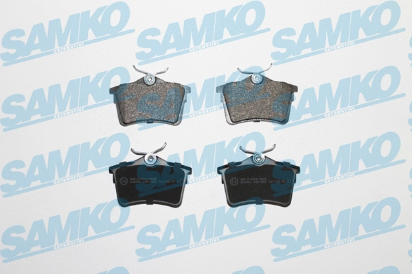 5SP1500 SAMKO Комплект тормозных колодок, дисковый тормоз (фото 1)