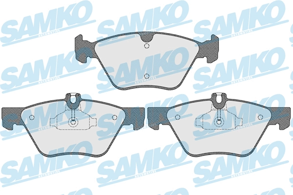 5SP1523 SAMKO Комплект тормозных колодок, дисковый тормоз (фото 1)