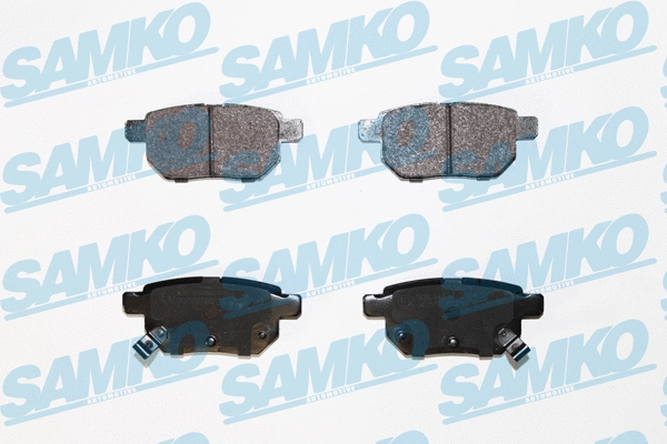 5SP1530 SAMKO Комплект тормозных колодок, дисковый тормоз (фото 1)
