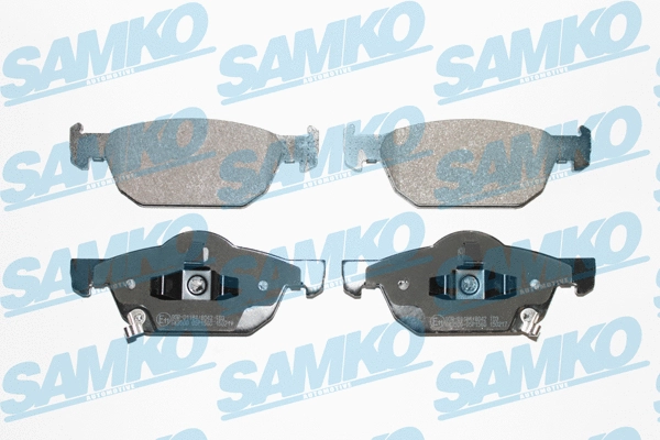 5SP1560 SAMKO Комплект тормозных колодок, дисковый тормоз (фото 1)