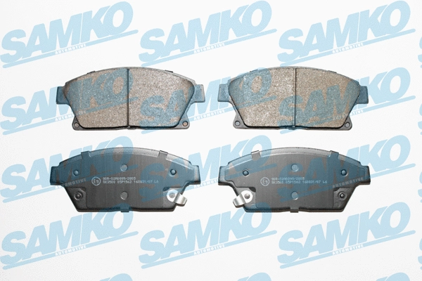 5SP1562 SAMKO Комплект тормозных колодок, дисковый тормоз (фото 1)