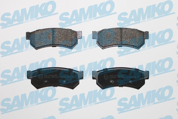 5SP1564 SAMKO Комплект тормозных колодок, дисковый тормоз (фото 1)
