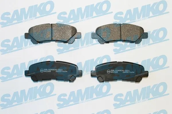 5SP1694 SAMKO Комплект тормозных колодок, дисковый тормоз (фото 1)