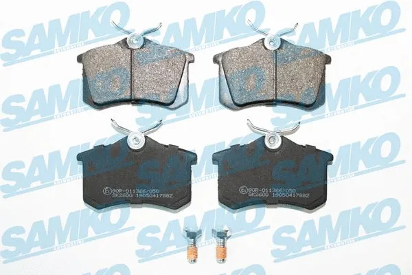 5SP1788 SAMKO Комплект тормозных колодок, дисковый тормоз (фото 1)