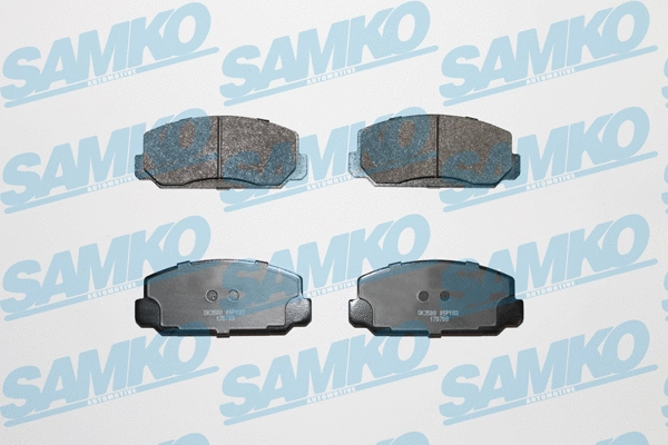 5SP183 SAMKO Комплект тормозных колодок, дисковый тормоз (фото 1)